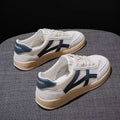 Damen Sneakers im lässigen Retro-Stil mit atmungsaktiven Mesh-Einsätzen und dämpfender Sohle R&B