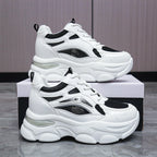 Damen Sportliche Chunky Sneakers mit atmungsaktiver Mesh-Oberfläche und modischem Designschnitt R&B