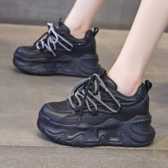 Damen Sportliche Chunky-Sneaker mit innovativem Dämpfungssystem und rutschfester Sohle R&B