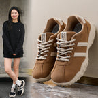 Damen sportliche Sneakers mit rutschfester Sohle und atmungsaktivem Obermaterial R&B