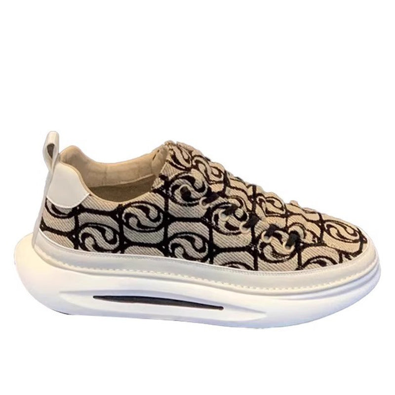 Damen Sneaker mit einzigartigem Textildesign R&B