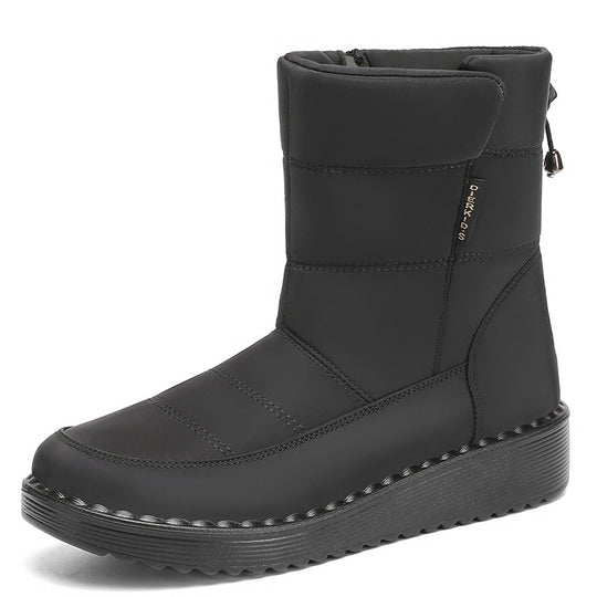 Damen Winterboots mit warmem Futter und rutschfester Sohle R&B