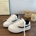 Damen modische Plateau Sneakers mit einzigartigem Schnitt R&B