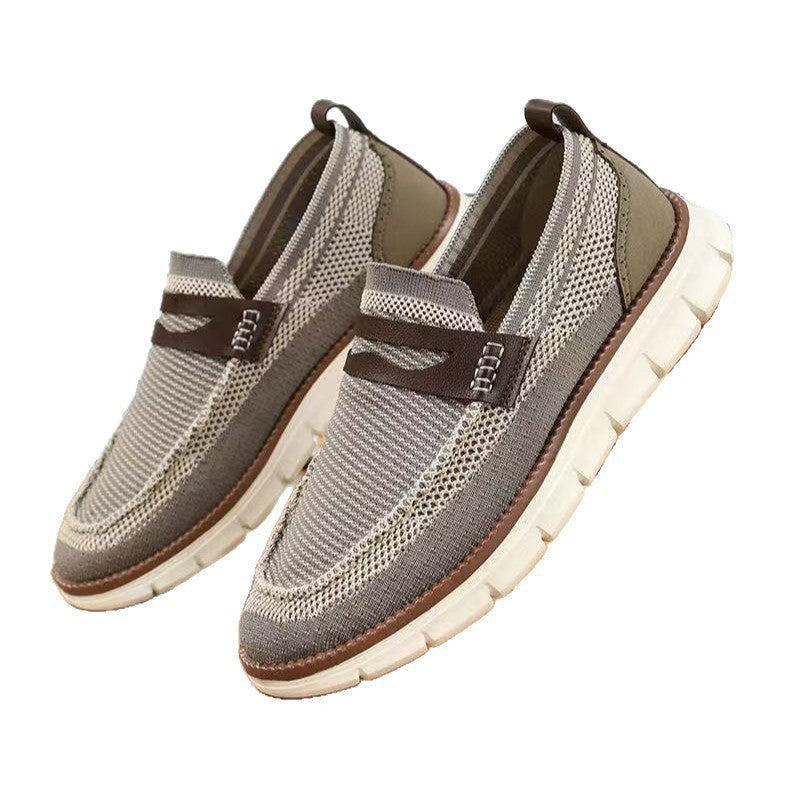 Damen Freizeitliche Slip-On Sneakers mit atmungsaktivem Design R&B