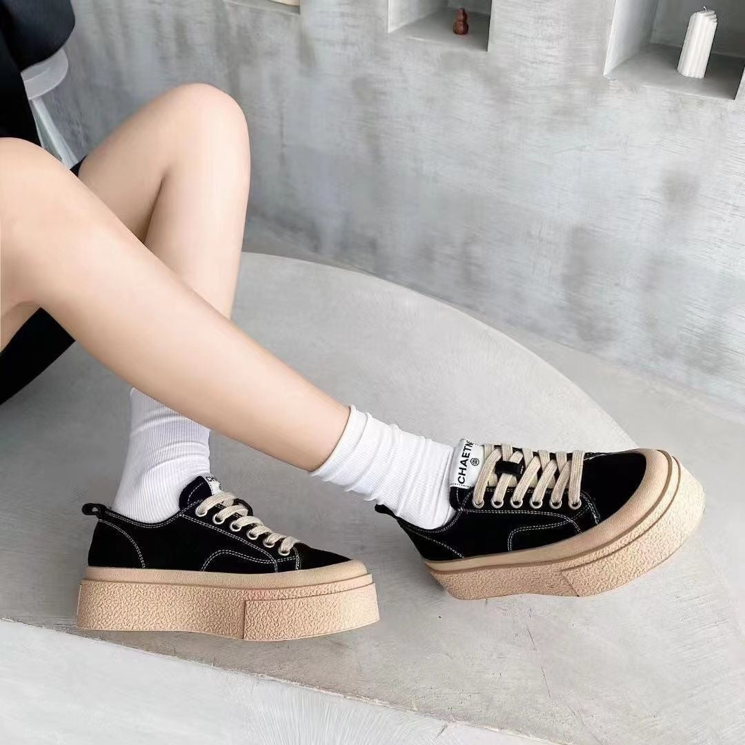 Damen Plattform Sneakers R&B
