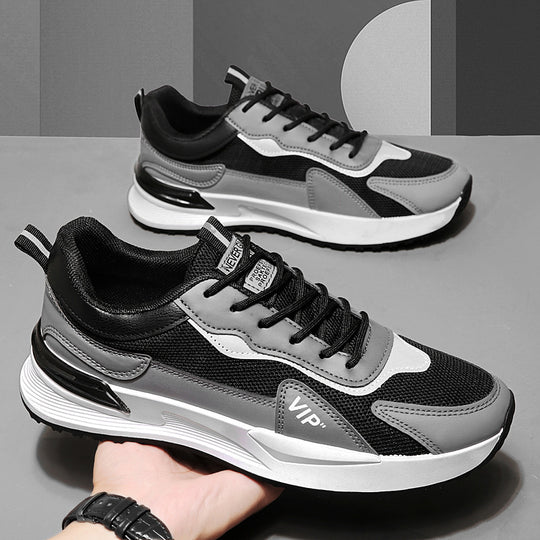 Damen Sportliche Sneakers mit atmungsaktiver Mesh-Oberfläche und stoßdämpfendem Profil R&B