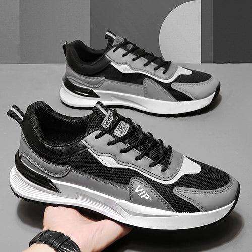 Damen Sportliche Sneakers mit atmungsaktiver Mesh-Oberfläche und stoßdämpfendem Profil R&B