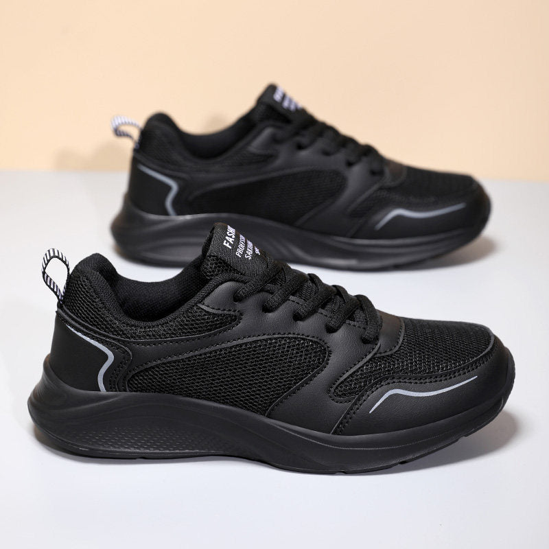 Damen Sportliche Laufschuhe mit atmungsaktiver Mesh-Oberfläche und dämpfender Sohle R&B