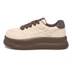 Damen modische Plateau-Sneaker mit innovativem Dämpfungssystem R&B