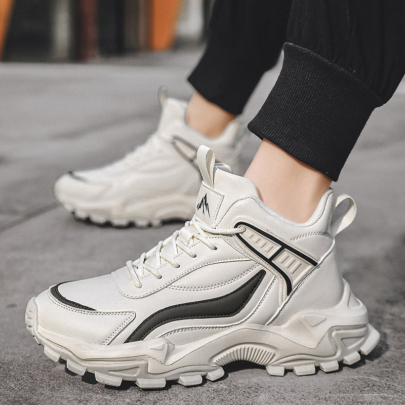 Damen Sportliche High-Top Sneaker mit dämpfendem Obermaterial und rutschfester Sohle