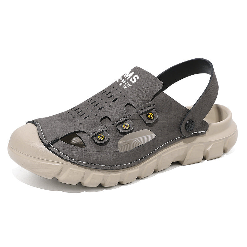 Herren Atmungsaktive Outdoor-Sandalen mit flexiblem Fußbett und rutschfester Sohle R&B