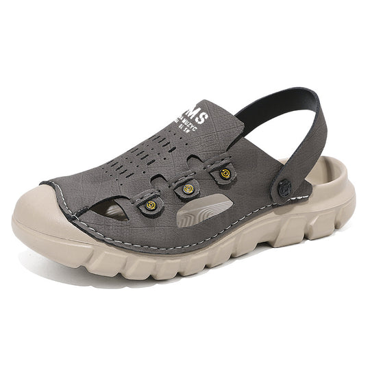 Herren Atmungsaktive Outdoor-Sandalen mit flexiblem Fußbett und rutschfester Sohle R&B
