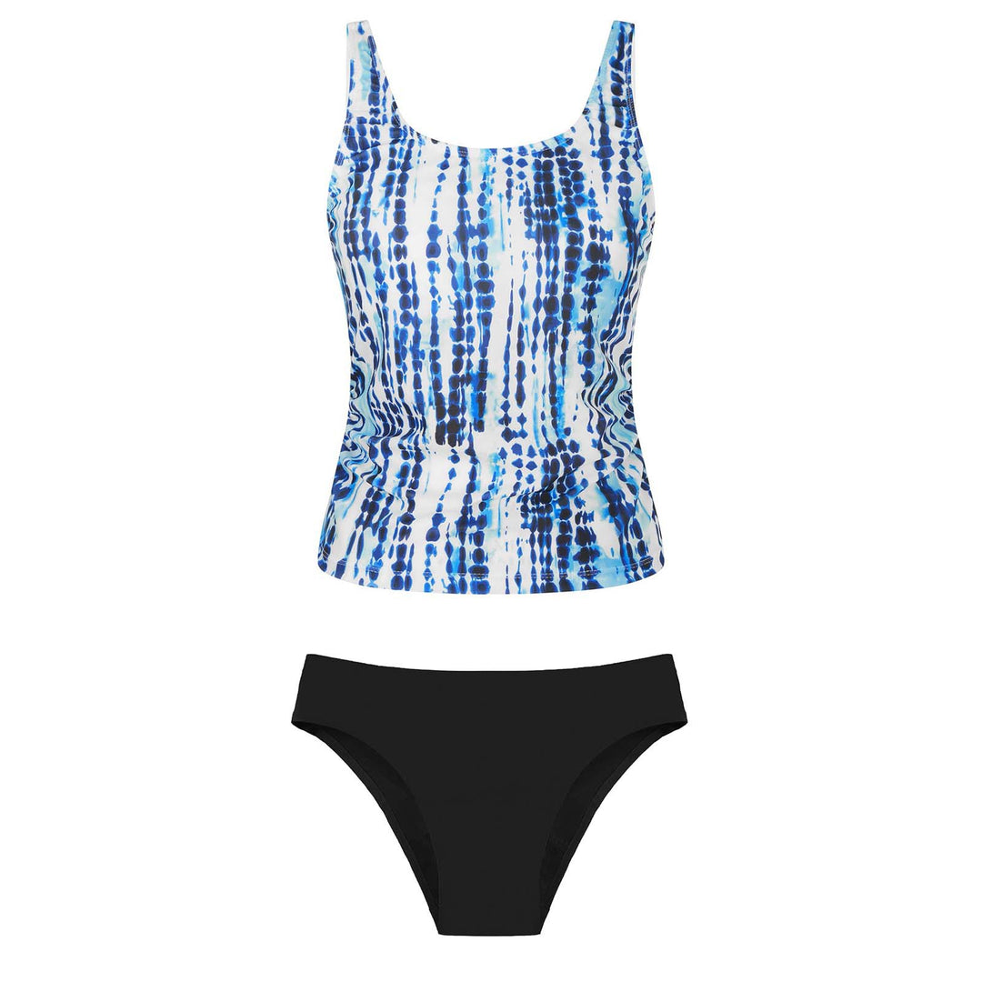 Damen Bikiniset mit floralem Oberteil und klassischem Unterteil R&B