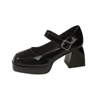Damen elegante Plateau-Pumps mit Perlen-Detail R&B