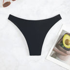 Damen High-Cut Bikini-Höschen R&B
