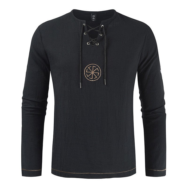 Herren tunikastil Hemd R&B