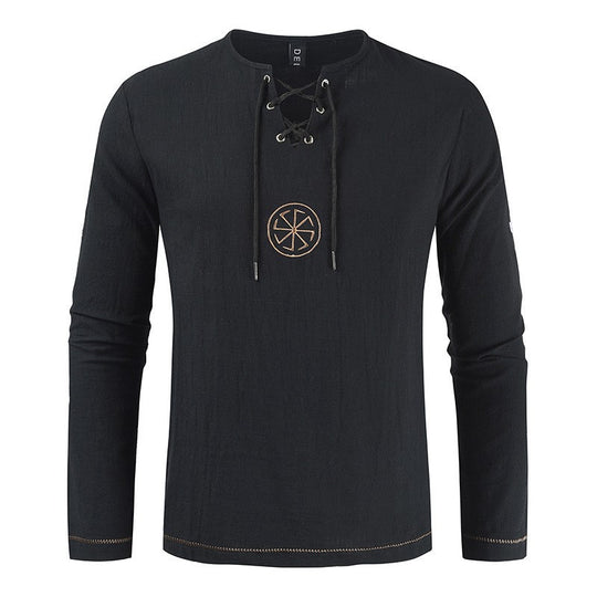 Herren tunikastil Hemd R&B