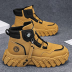 Damen Schnürstiefel mit rutschfester Sohle und innovativem Verschlusssystem R&B