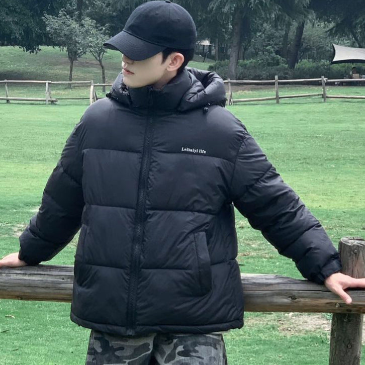 Damen Thermoisolierte Pufferjacke mit verstellbarer Kapuze und seitlichen Taschen R&B