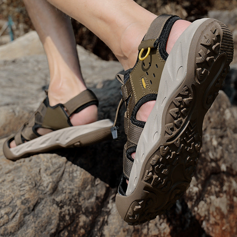 Damen Sportliche Outdoor-Sandalen mit effektivem Fersenhalt und rutschfester Sohle R&B