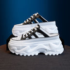 Damen Plateau-Sneaker mit luftdurchlässigem Mesh-Obermaterial und dämpfender Sohle R&B