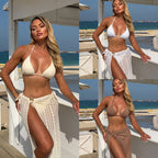 Damen Triangel-Bikini mit raffiniertem Wickelrock R&B