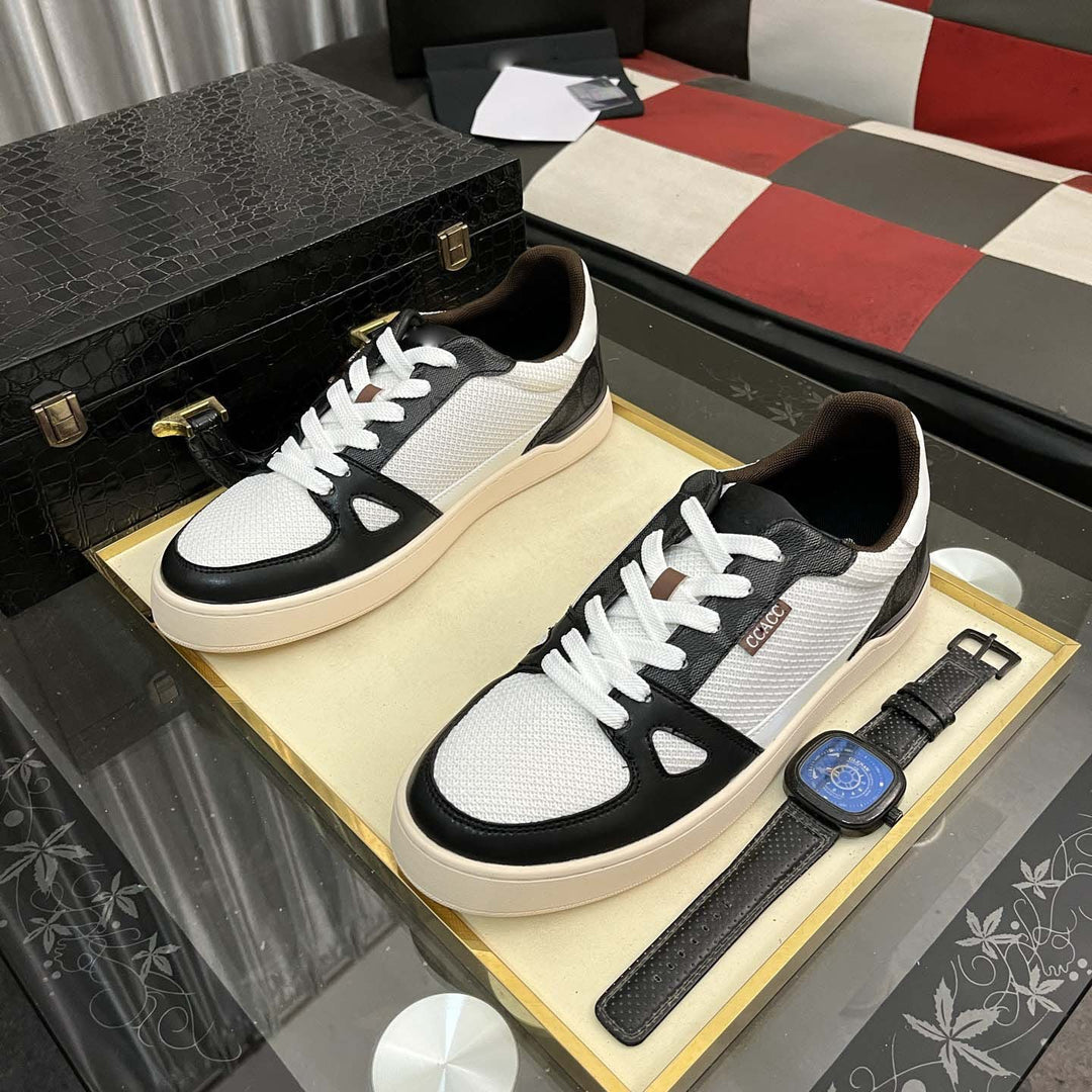 Damen Hochwertige Lifestyle Sneakers mit atmungsaktiver Mesh-Oberfläche und rutschfester Sohle R&B