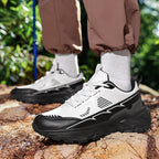 Damen sportliche Laufschuhe mit stoßdämpfender und atmungsaktiver Obermaterialkonstruktion R&B