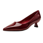 Damen elegante Pumps mit stilvollem Kittelsabsatz