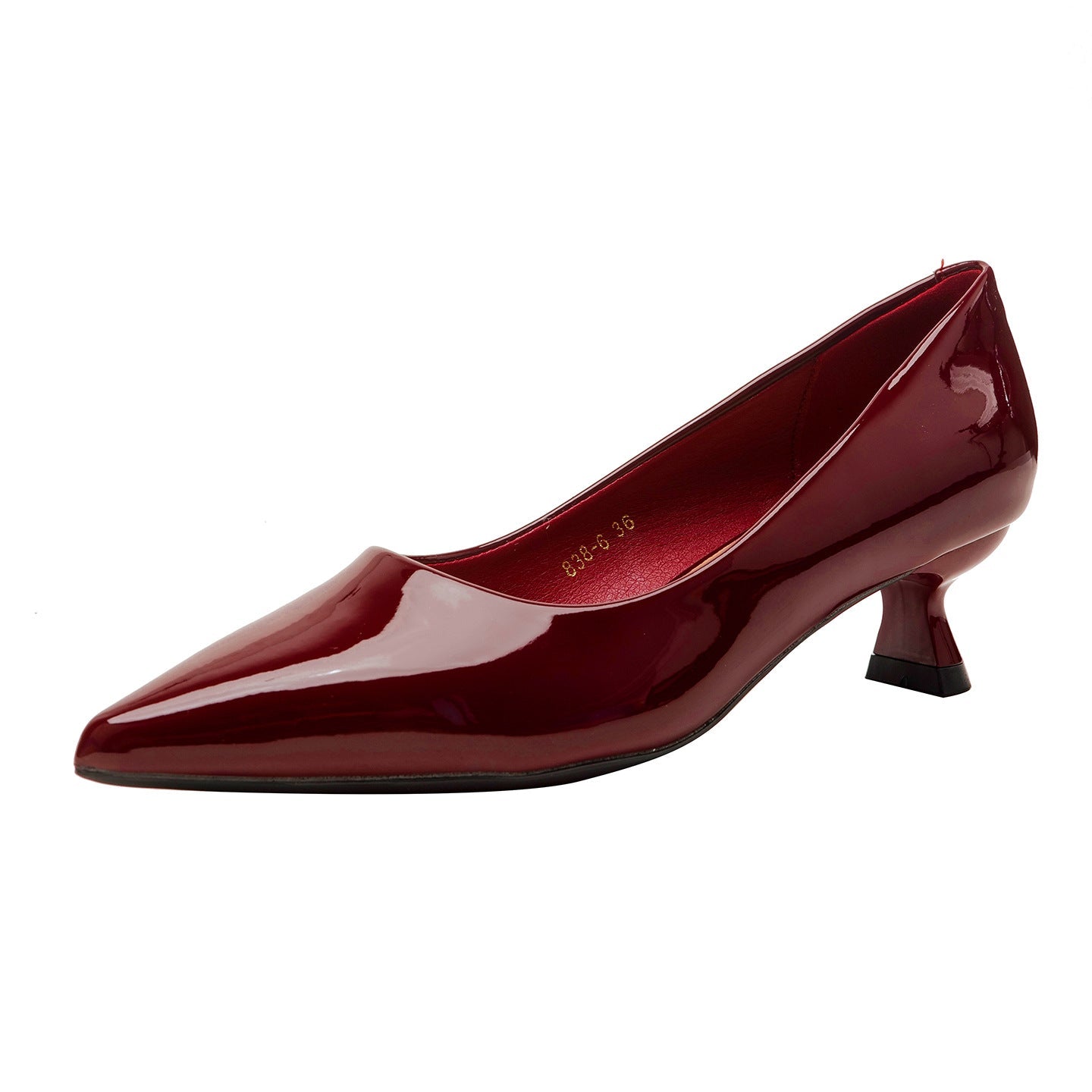 Damen elegante Pumps mit stilvollem Kittelsabsatz