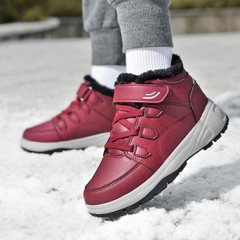 Damen isolierte Outdoor-Wanderschuhe mit rutschfester Sohle und verstellbarem Klettverschluss R&B