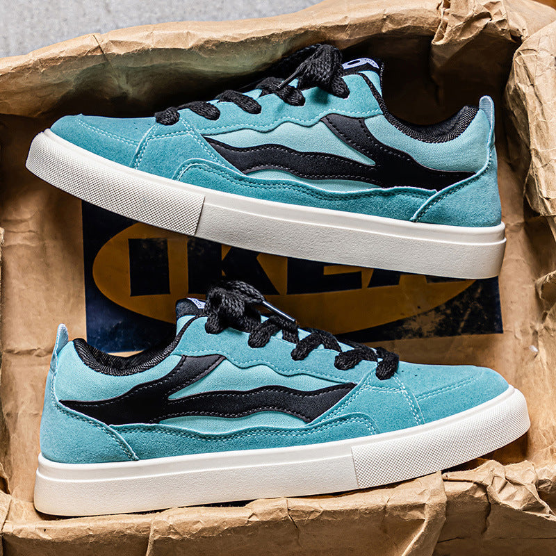 Damen modische Sneakers aus Wildleder mit innovativer Schnürtechnik R&B