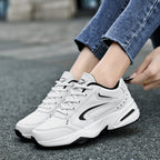 Damen Sportliche Lauf-Sneaker mit dämpfender Sohle und flexibler Mischung R&B