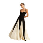 Damen Elegantes Abendkleid mit asymmetrischem Saum und feinen Rüschen R&B