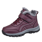 Damen Winterboots mit isolierendem Warmfutter und komfortablem Klettverschluss R&B