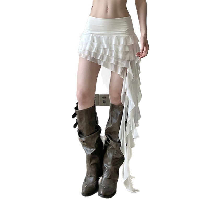 Damen Rüschensarong mit atemberaubendem Lagen-Design R&B