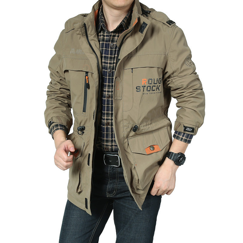 Herren funktionale Multifunktionsjacke R&B