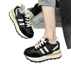 Damen Sportliche Sneakers mit dämpfender Sohle und atmungsaktivem Obermaterial