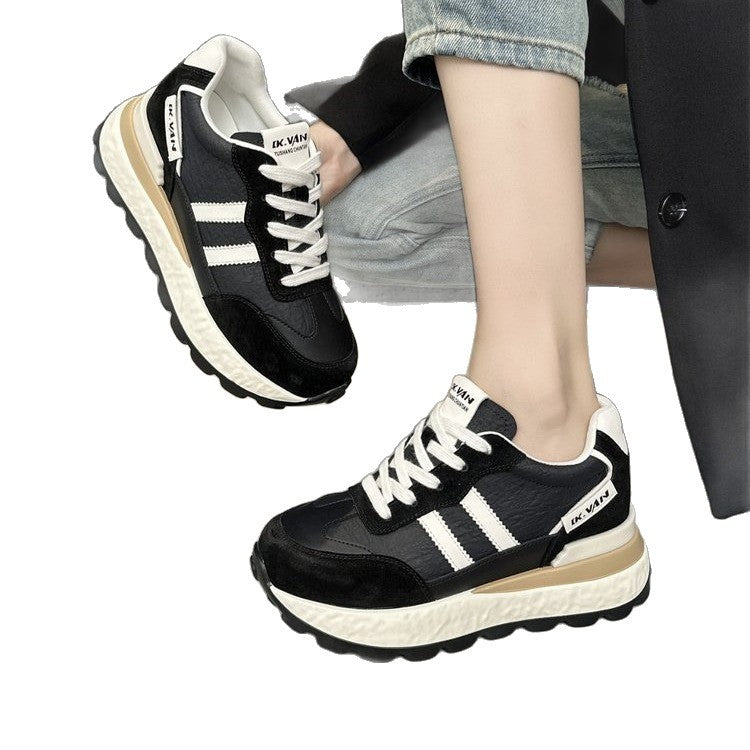 Damen Sportliche Sneakers mit dämpfender Sohle und atmungsaktivem Obermaterial