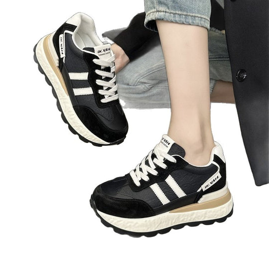 Damen Sportliche Sneakers mit verstärktem Dämpfungssystem und rutschfester Sohle R&B