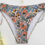 Damen Blumenmuster Bikini-Set R&B