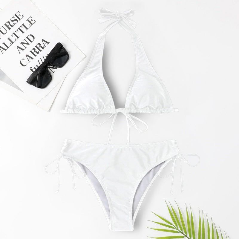 Damen Triangel-Bikini mit verstellbaren Trägern R&B