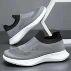 Damen Leichte Sneaker mit elastischem Mesh-Obermaterial