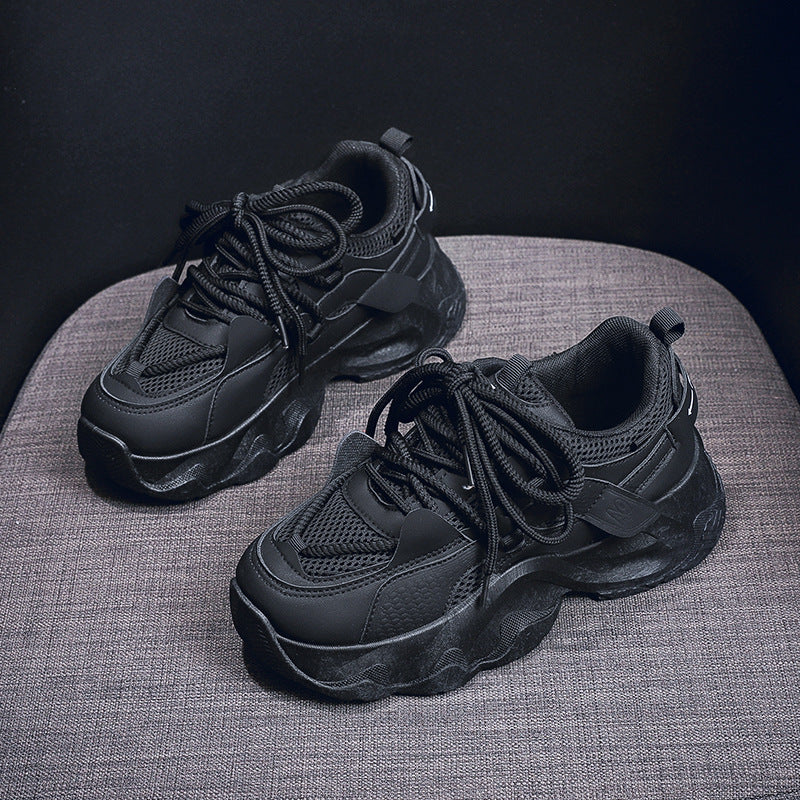 Damen Modische Sneakers mit atmungsaktiver Netzoberfläche und dämpfender Sohle R&B