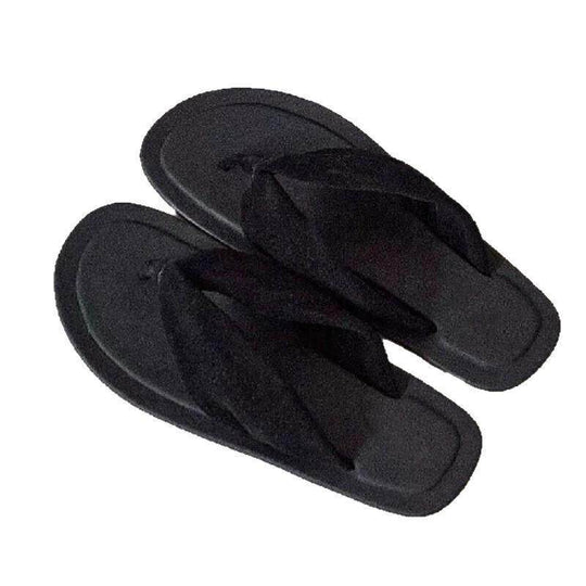 Damen eleganten Zehentrenner-Sandalen mit weich gepolstertem Fußbett und modischem Riemendesign R&B