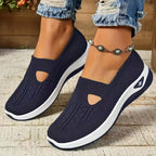 Damen Slip-On Sportschuhe mit luftdurchlässigem Netzdesign R&B