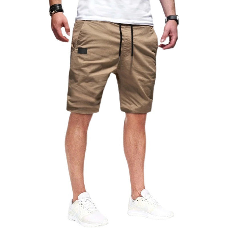 Herren sportliche Shorts mit seitlichen Taschen