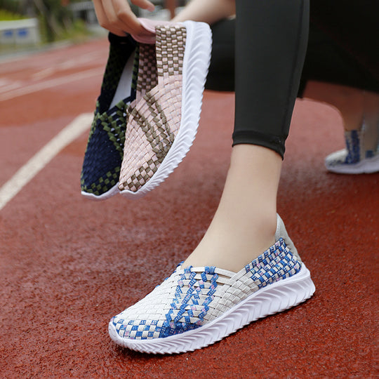 Damen Atmungsaktive Slipper mit flexiblem Design R&B