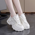 Damen Sportliche Sneakers mit atmungsaktivem Netzmaterial und stabiler Profilsohle R&B