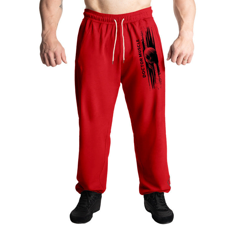 Herren Bequeme Sportjogginghose mit seitlichen Taschen und verstellbarem Kordelzug R&B